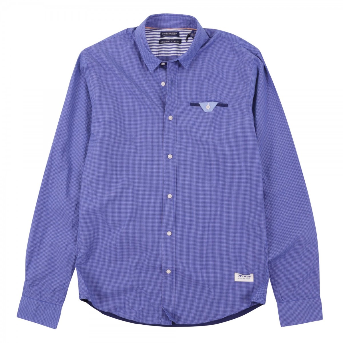 LONGSLEEVE SHIRT WITH CONTRAST
