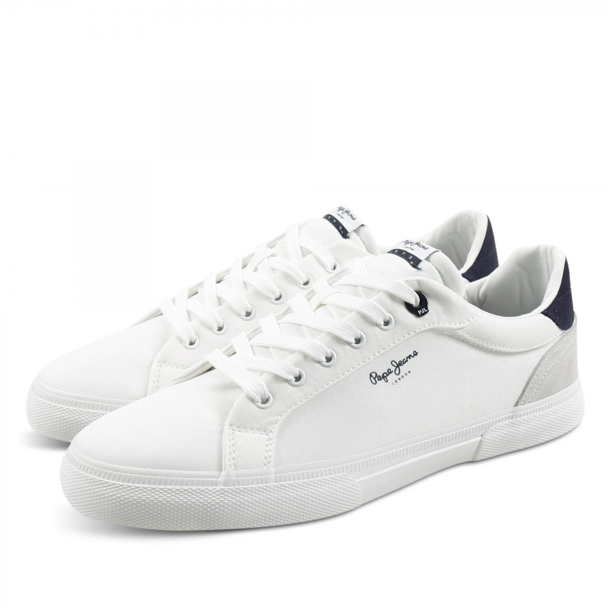 sneakers Pepe Jeans KENTON CLASSIC TWILL PJPMS30699 Λευκό