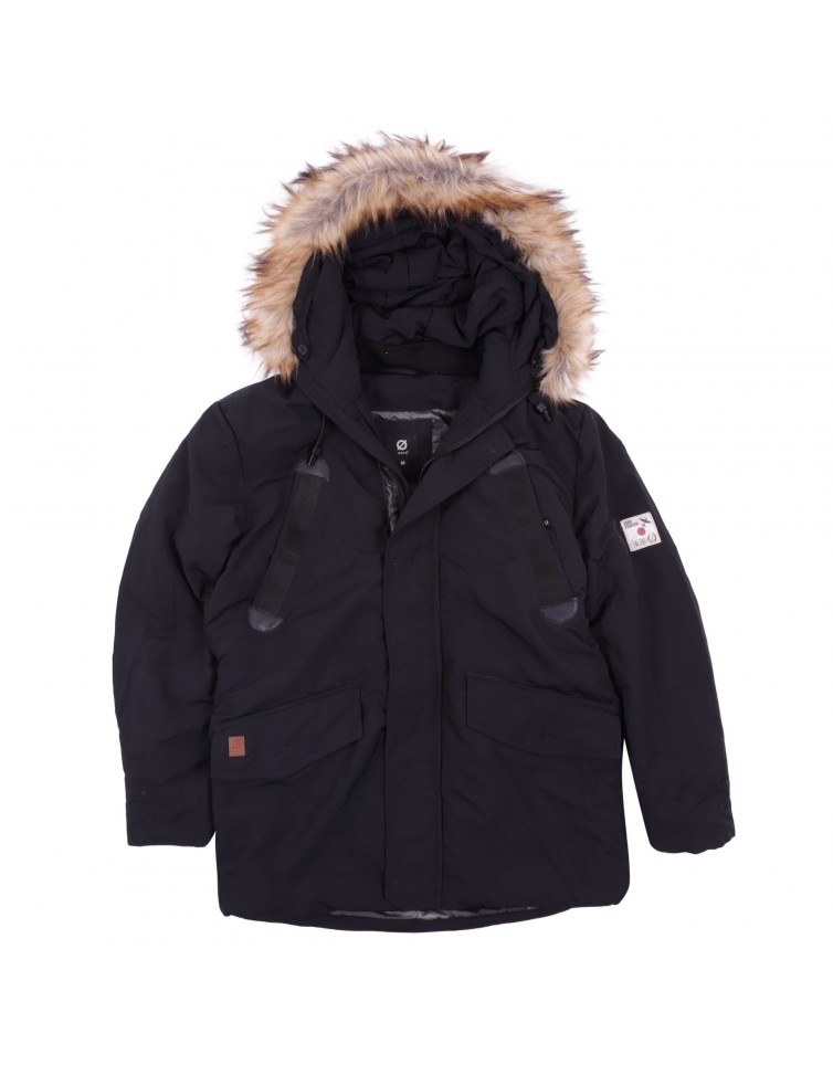 MENS JKT HOODED WITH FAKE FUR