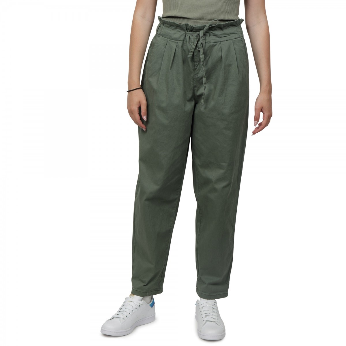 VMEVANY HR LOOSE STRING ANKLE PANTS