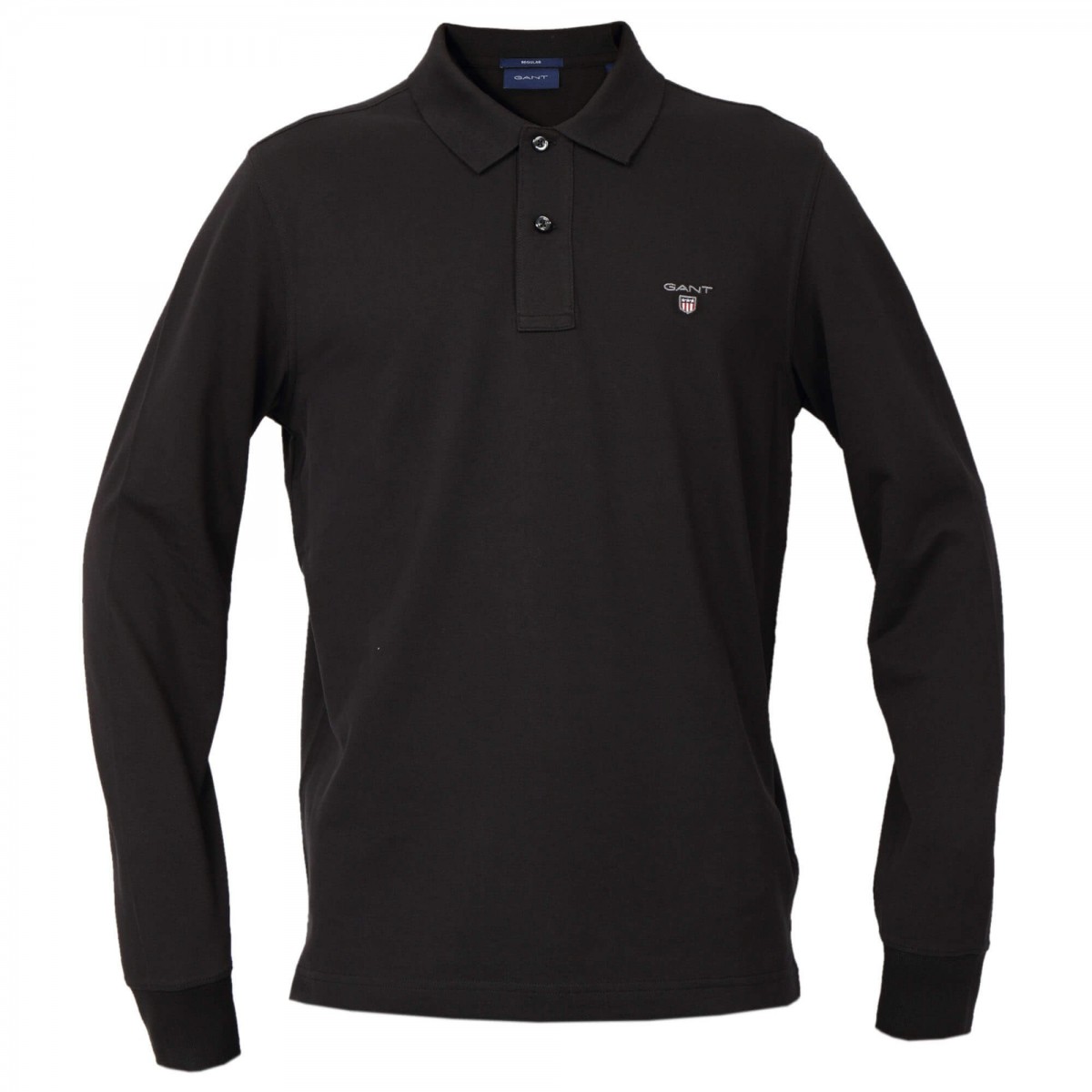 Gant Original Pique Ls Polo Shirt 5201 Μαύρο