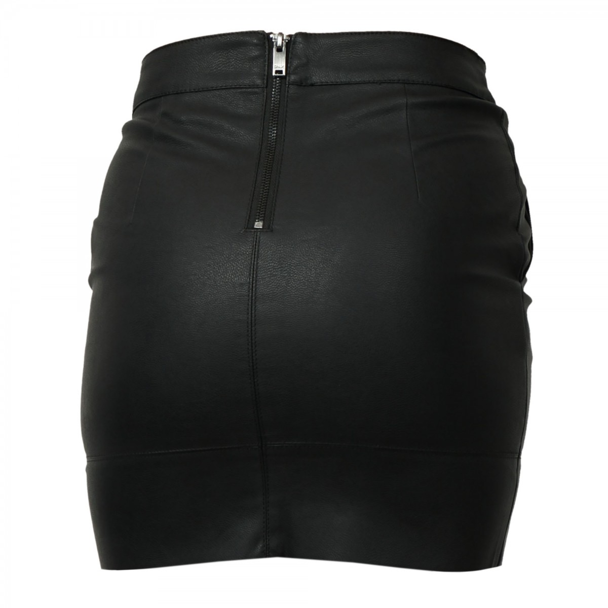 BASE FAUX LEATHER SKIRT