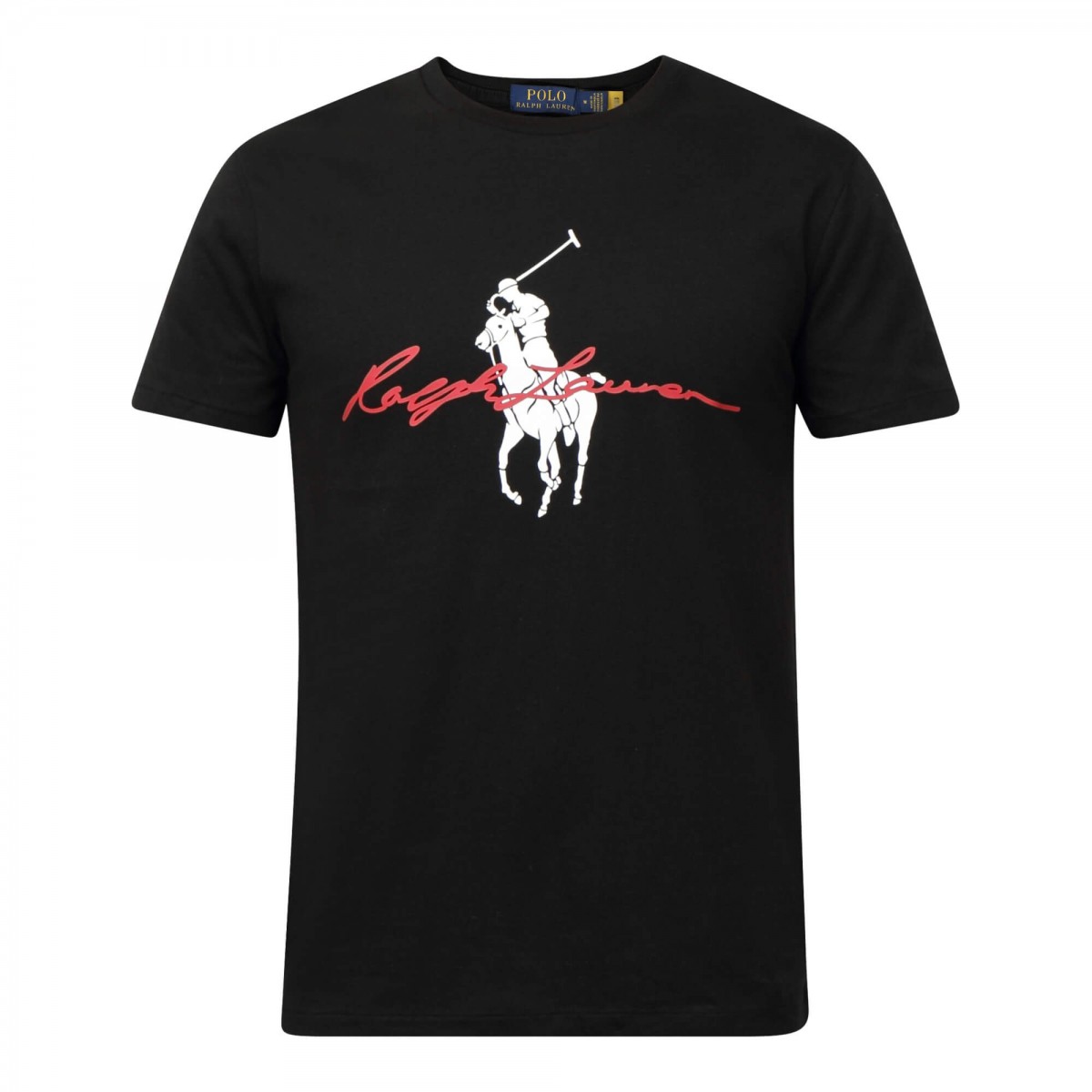 Polo Ralph Lauren Big Pony Logo T-shirt Black 710-858444 Μαύρο