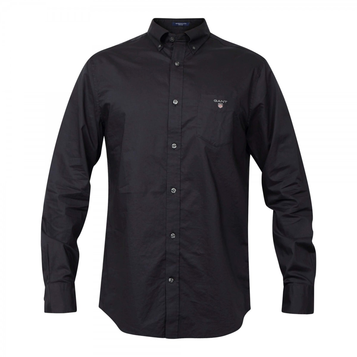 Gant Broadcloth Shirt Regular Fit - Altershops Μαύρο