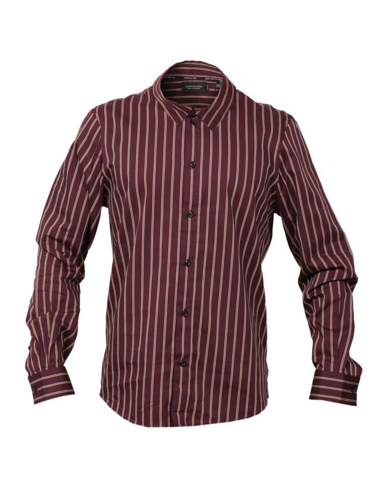 STRIPED RELAXED-FIT SHIRT
