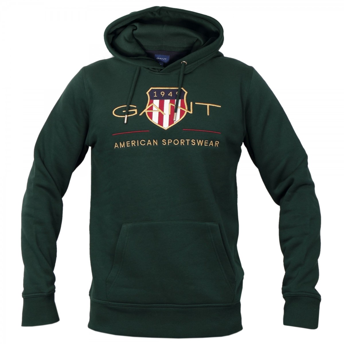 Gant Archive Shield Hoodie 2047056 Πράσινο