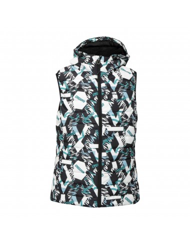 P.P DOWN VEST WITH HOOD