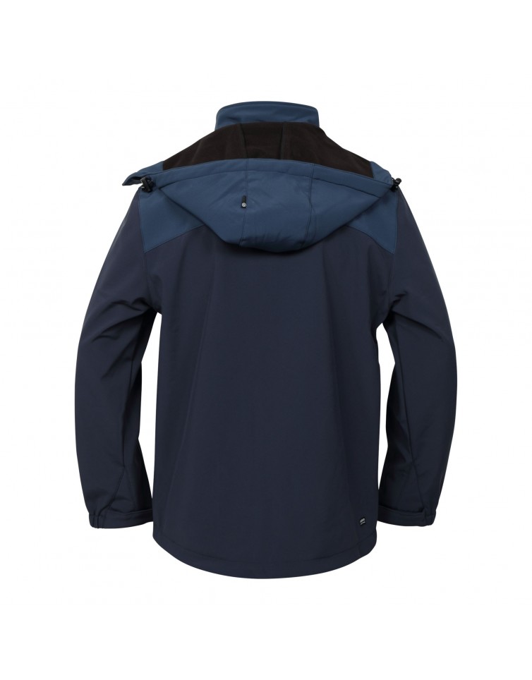 MENS SOFT SHELL JACKET WITH DET/BLE HOOD ΒΜ11.09