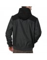 MENS RIBBED JACKET WITH HOOD ΒΜ10.37