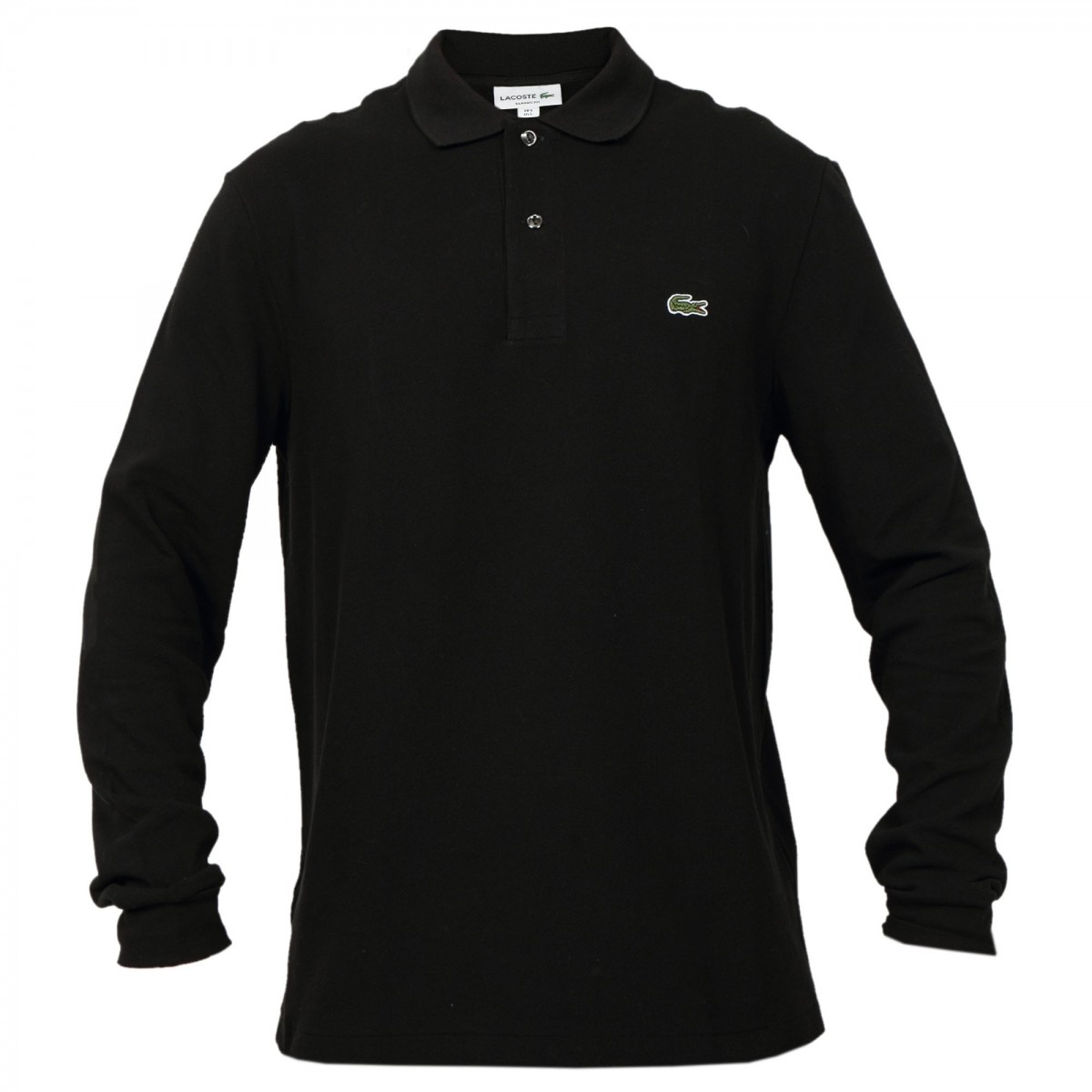 Lacoste Long Sleeve Polo Shirt 3L1312 Μαύρο