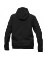 WOMENS SOFT SHELL RIB JKT WITH HOOD