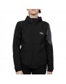 WOMENS SOFT SHELL RIB JKT WITH HOOD