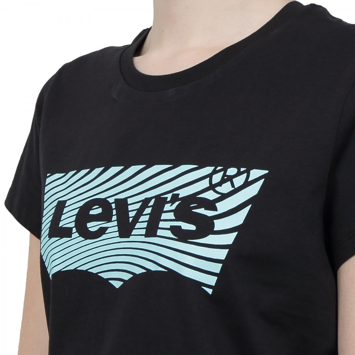THE PERFECT TEE WAVY BW FILL C-17369-1798