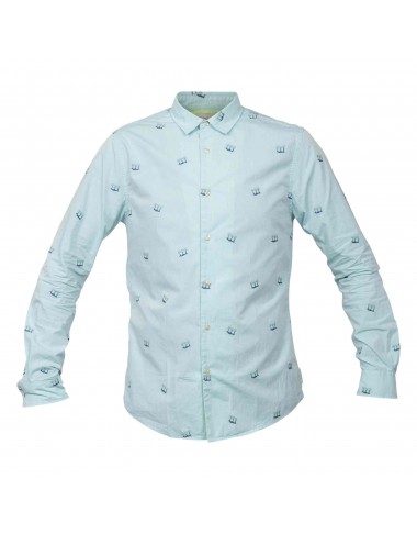 BASIC LONG SLEEVE SHIRT-166009