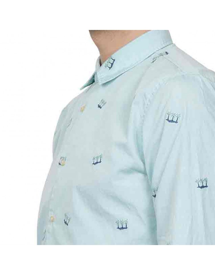 BASIC LONG SLEEVE SHIRT-166009