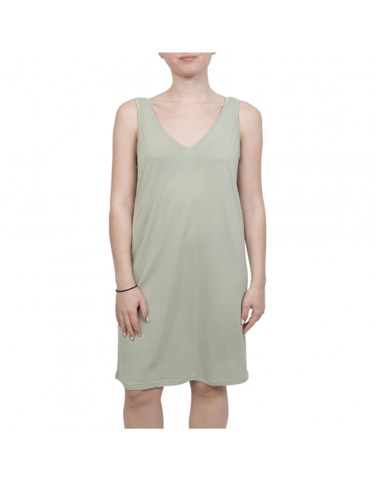 VMFILLI V-NECK SL KNEE DRESS NOOS-10265015