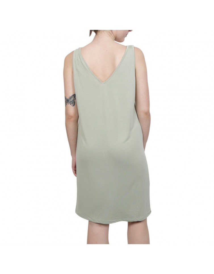 VMFILLI V-NECK SL KNEE DRESS NOOS-10265015