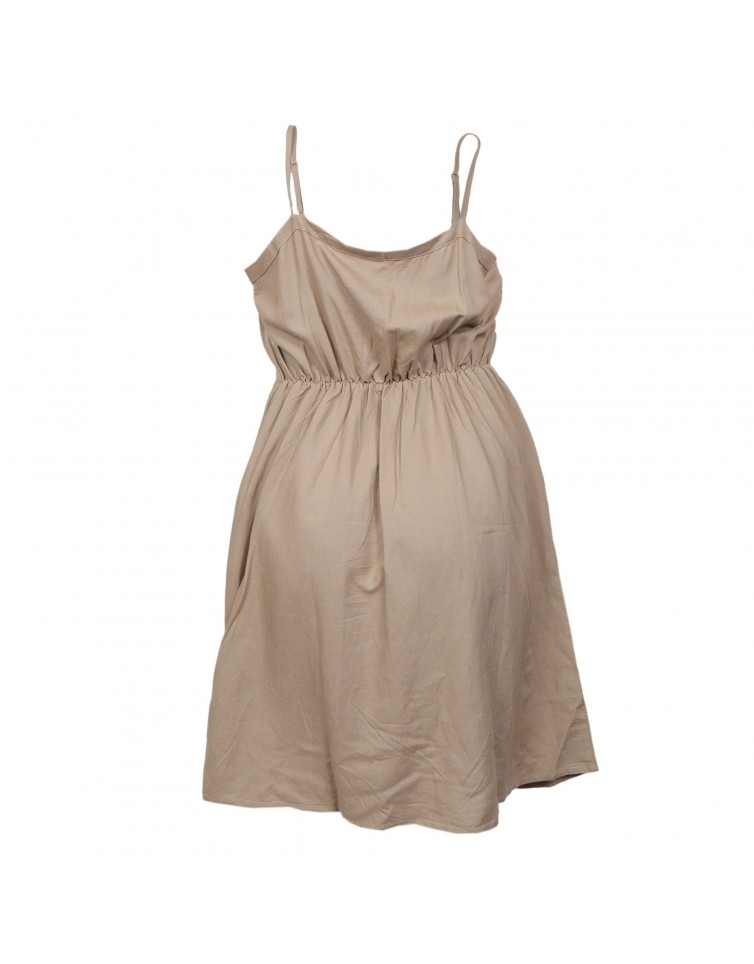 LINEN SHORT DRESS-10264499