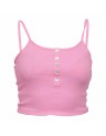 ONLNESSA SHORT BUTTON TOP-15231169