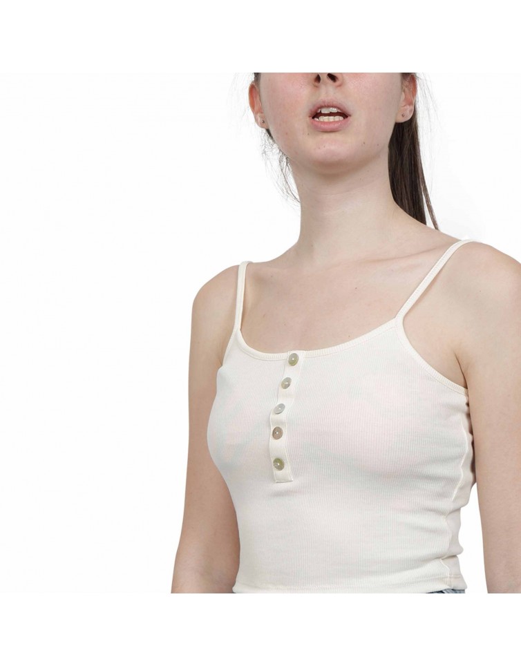 ONLNESSA SHORT BUTTON TOP-15231169