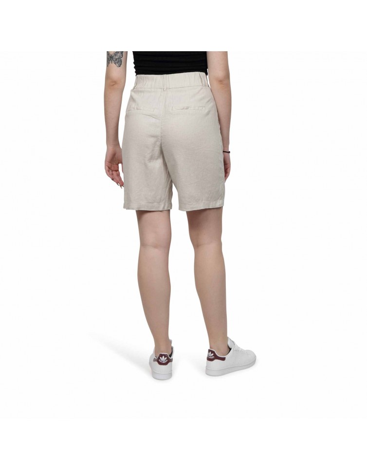 LINEN BLEND SHORTS-15256260