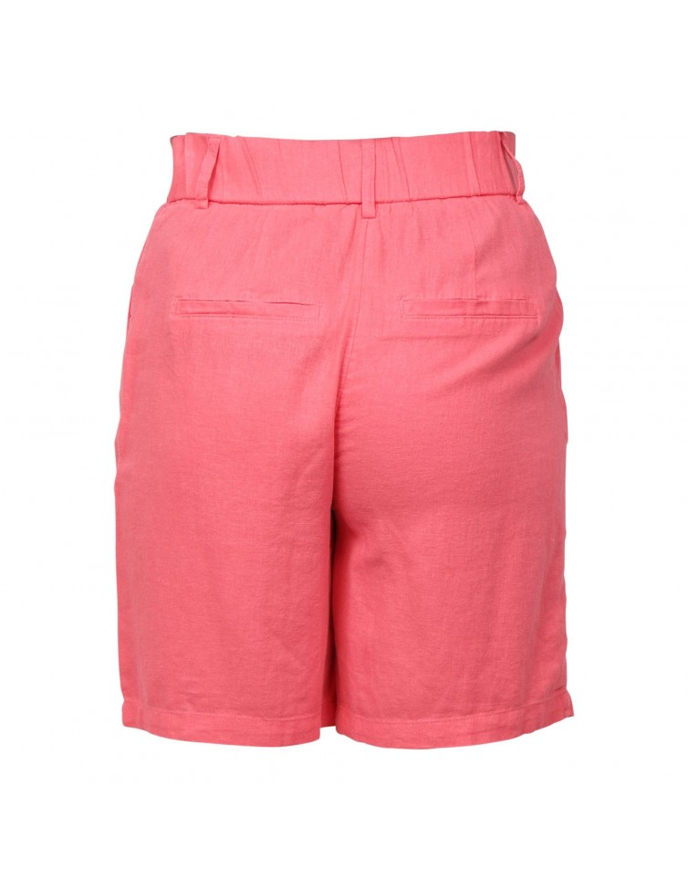 LINEN BLEND SHORTS-15256260
