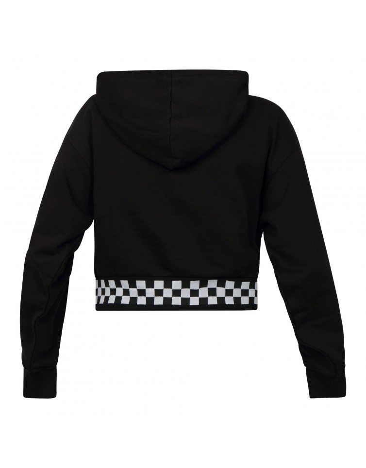 BOOM BOOM CHECK HOODIE-VN0A7YKFBLK1