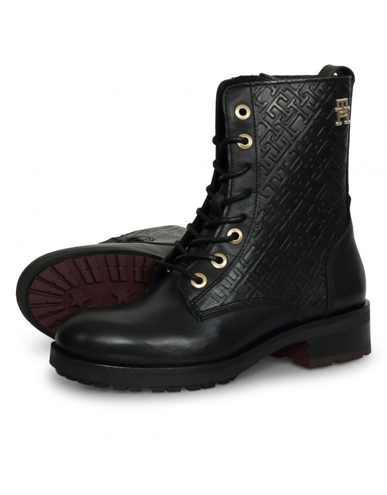 MONOGRAM BIKER BOOT-FW0FW06817