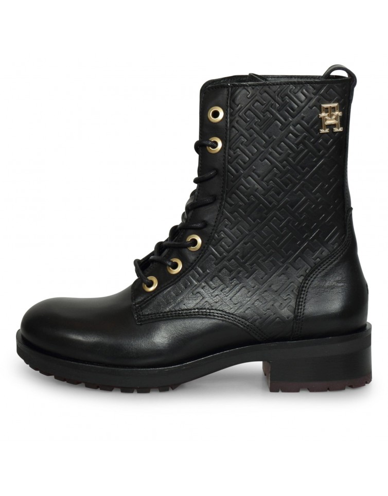 MONOGRAM BIKER BOOT-FW0FW06817