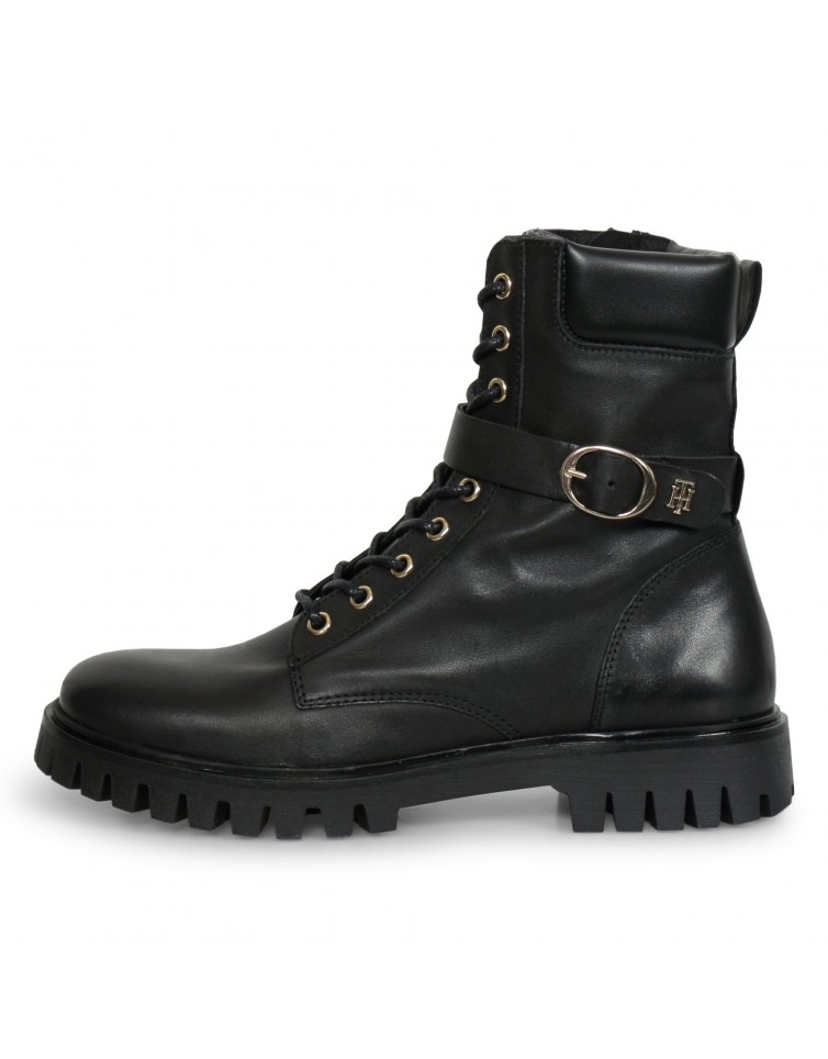 BUCKLE LACE UP BOOT-FW0FW06734