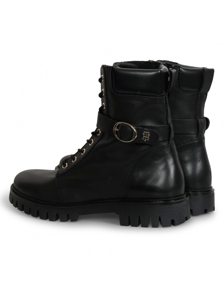 BUCKLE LACE UP BOOT-FW0FW06734
