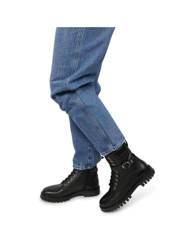 BUCKLE LACE UP BOOT-FW0FW06734