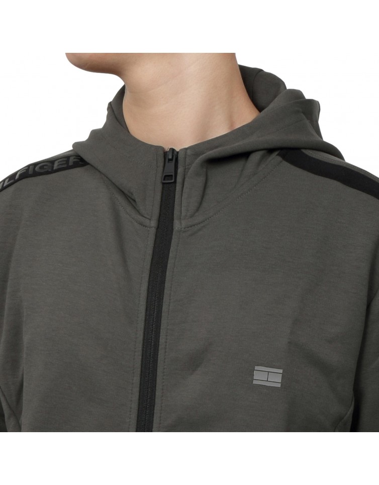 ZIP THROUGH HOODIE-MW0MW22923
