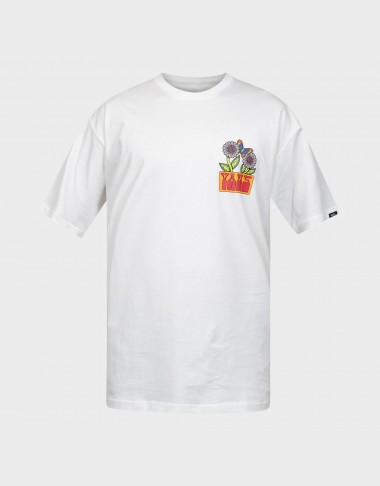 VANS VIBIN TEE-VN0A7S6EWHT1