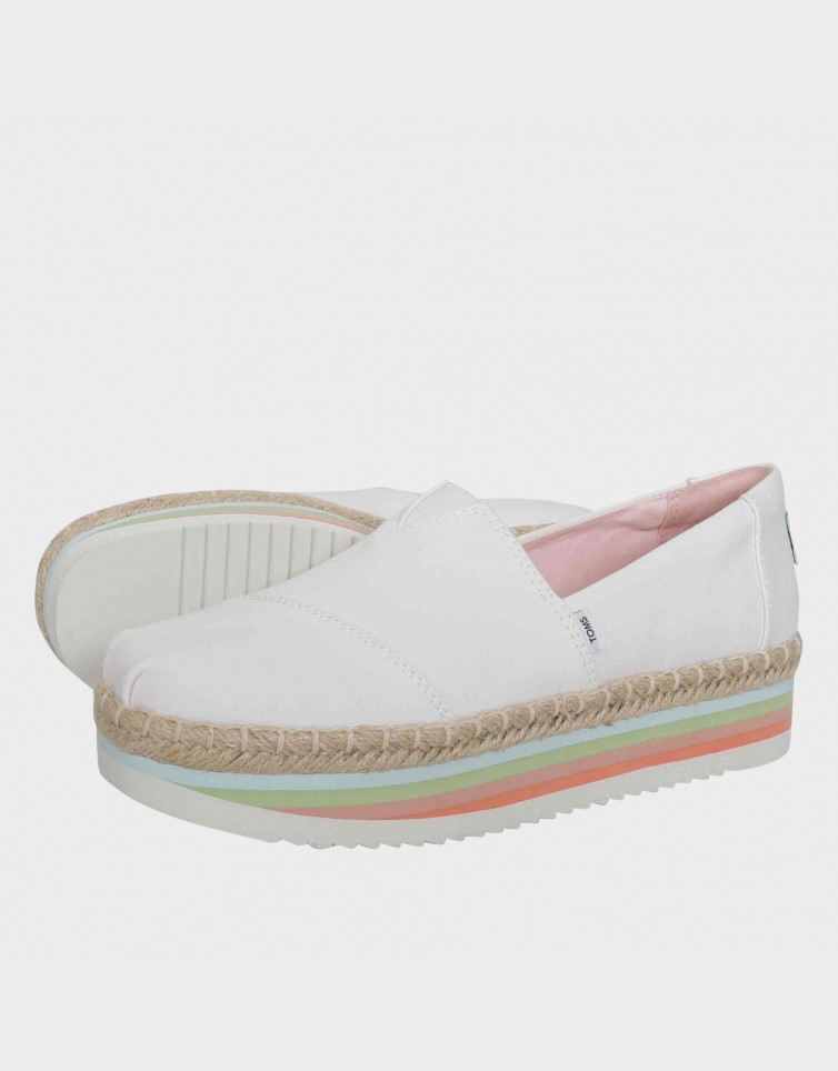WHITE CANVAS RAINBOW EVA-10017839