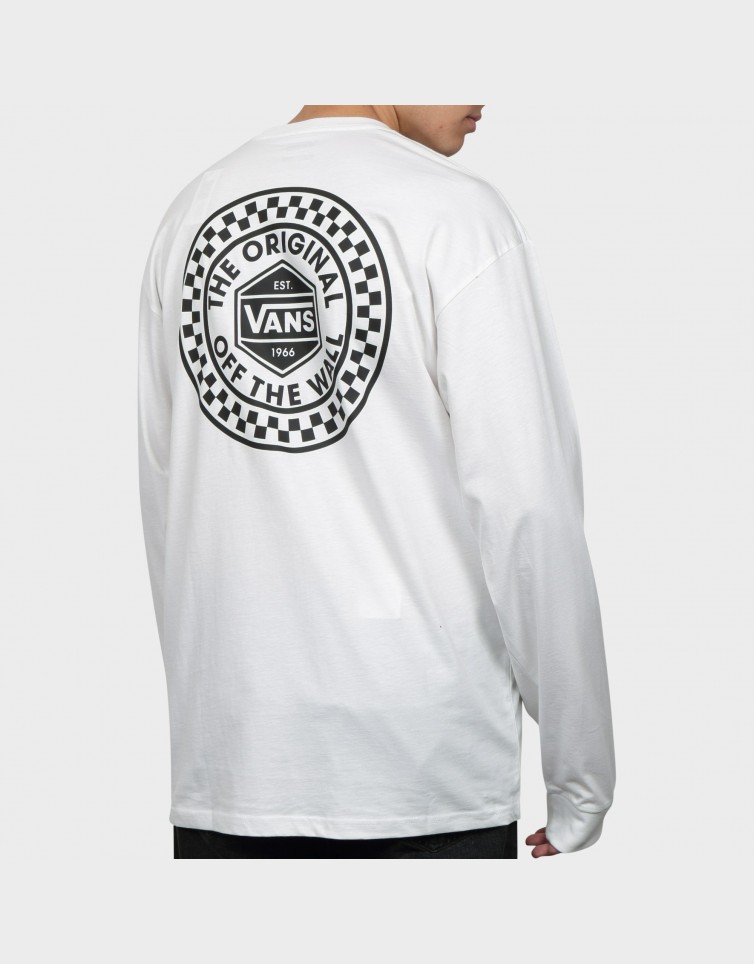 CIRCLE CHECKER TEE-VN0A7S5TWHT1