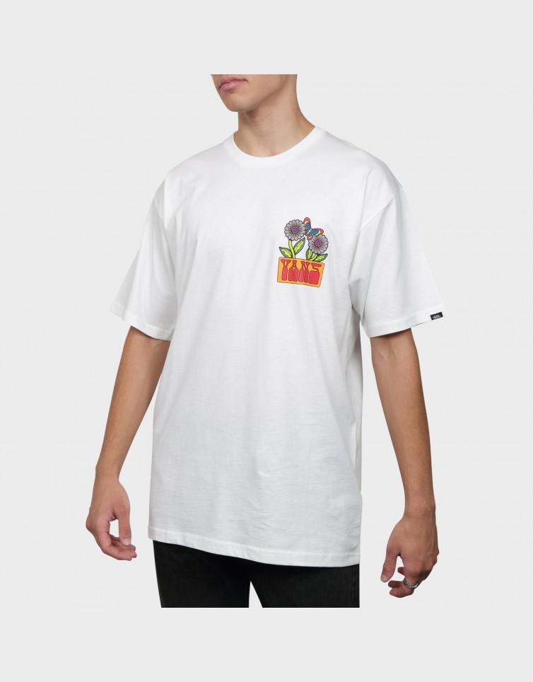 VANS VIBIN TEE-VN0A7S6EWHT1