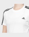 SLIM 3-STRIPES TEE-GL0783