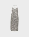 MIDI HALTER SLIP DRESS-SD0APW8011293A000000