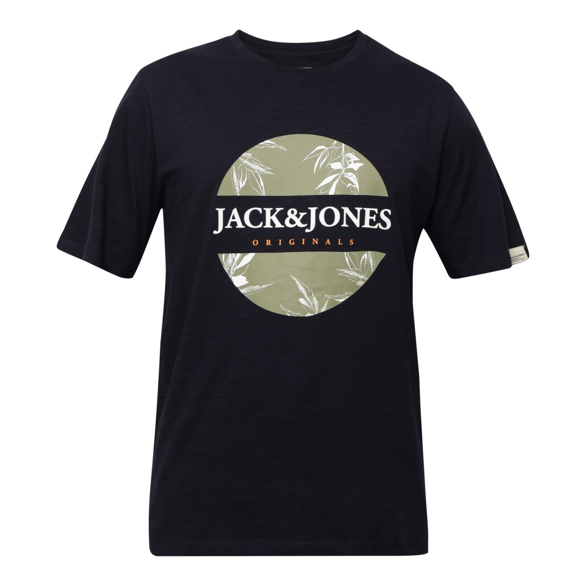 Jack & Jones CRAYON BRANDING TEE Σκούρο Μπλε