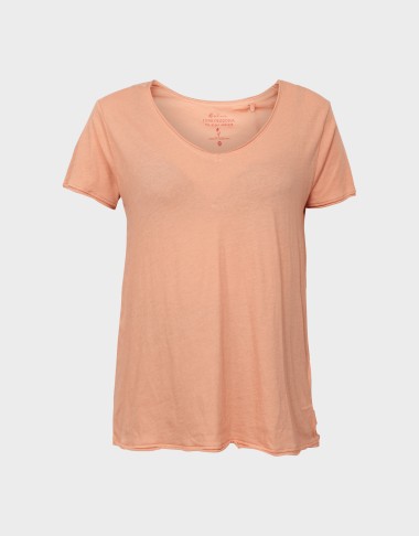V-NECK TEE-FBL007-100-04
