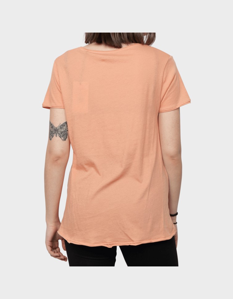 V-NECK TEE-FBL007-100-04
