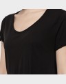 V-NECK TEE-FBL007-100-04