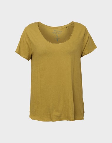 V-NECK TEE-FBL007-100-04