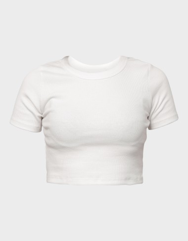 FLORIE RIB TEE-12217164
