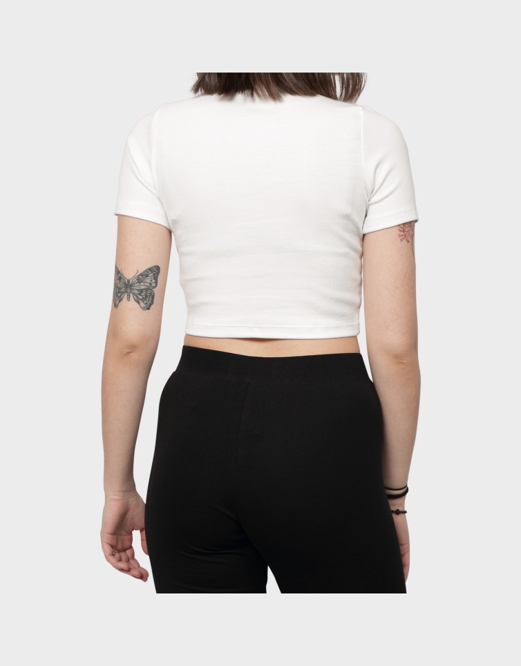 FLORIE RIB TEE-12217164