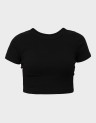 FLORIE RIB TEE-12217164