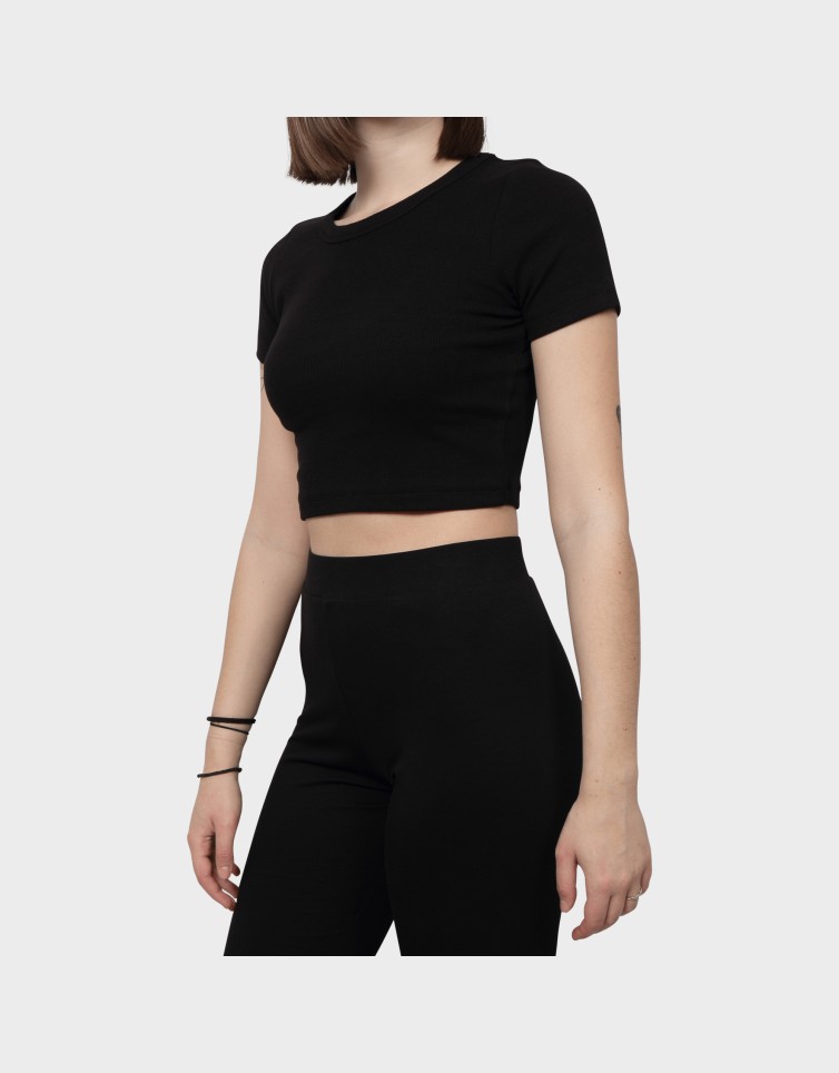 FLORIE RIB TEE-12217164
