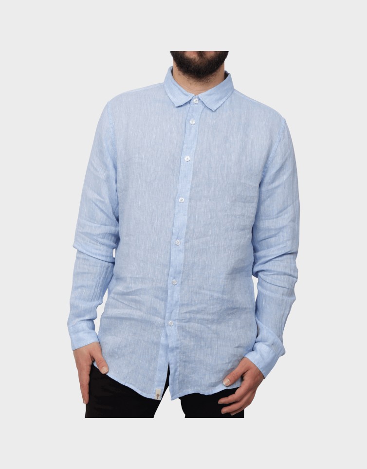 MELANGE WEAVE SHIRT