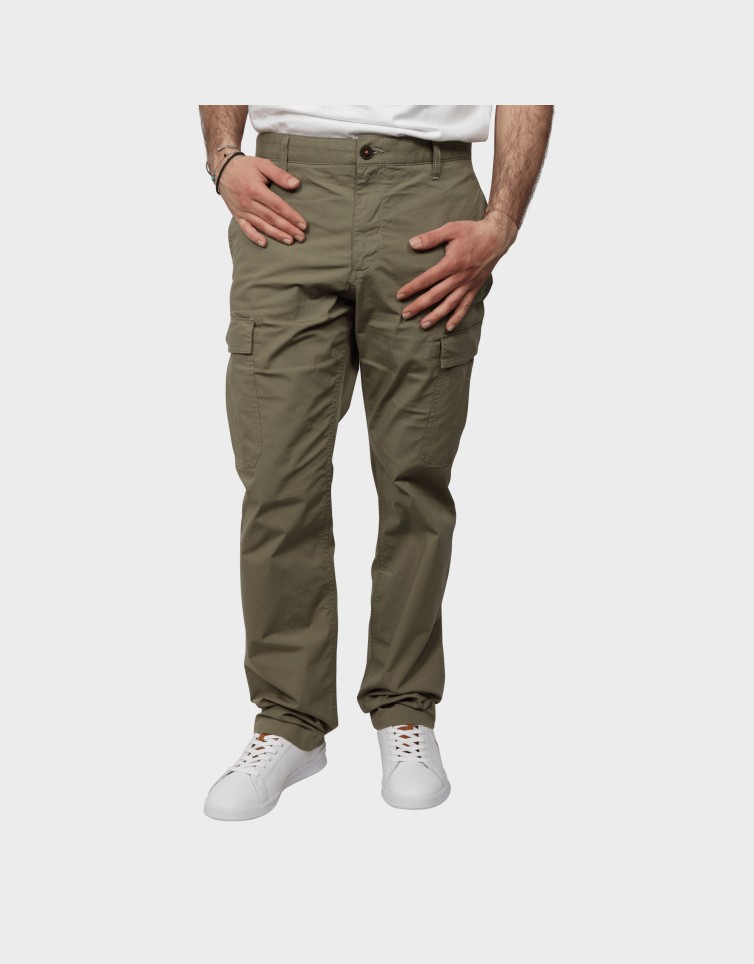 POPLIN CARGO PANT